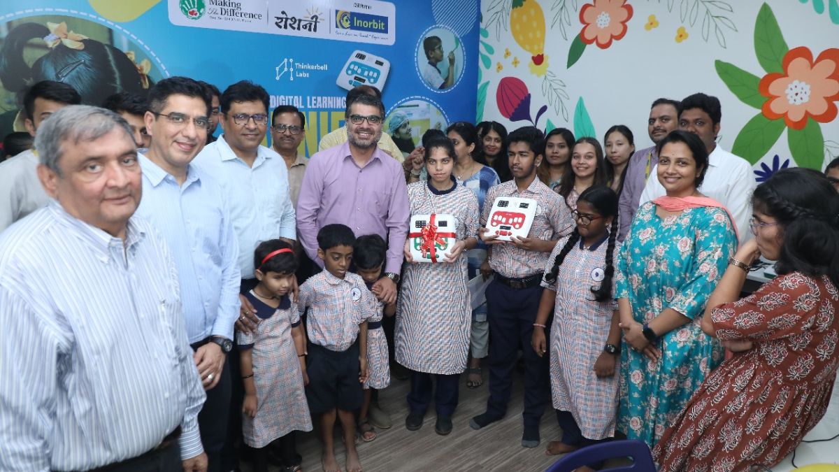 Inorbit Mall and Making The Difference - NGO Unveil Tech Lab for Specially-abled at Helen Keller School
